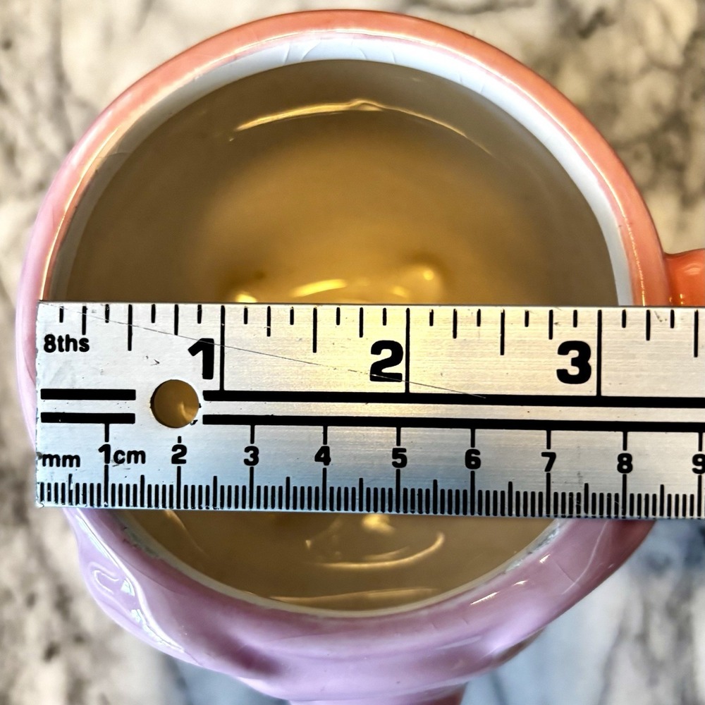 Ceramic 3D Pink Pig Hog Farm Coffee Cup 12oz Mug Microwave Dishwasher Safe - Picture 7 of 8